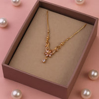 Cherry Flower Necklace