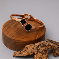 Geometric Harmony Bangle