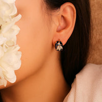Midnight Bloom Studs