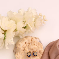 Midnight Bloom Studs