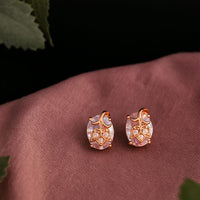 Faceted Petal Studs
