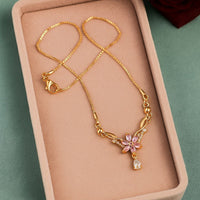 Cherry Flower Necklace