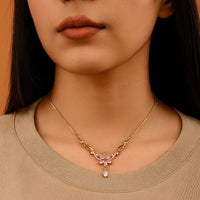 Cherry Flower Necklace