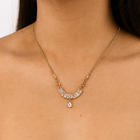 Crescent Glow Necklace