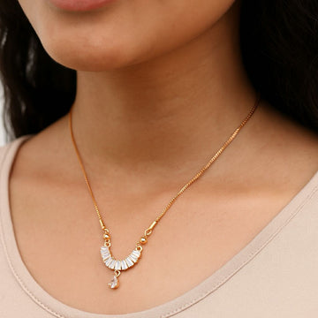 Crescent Glow Necklace