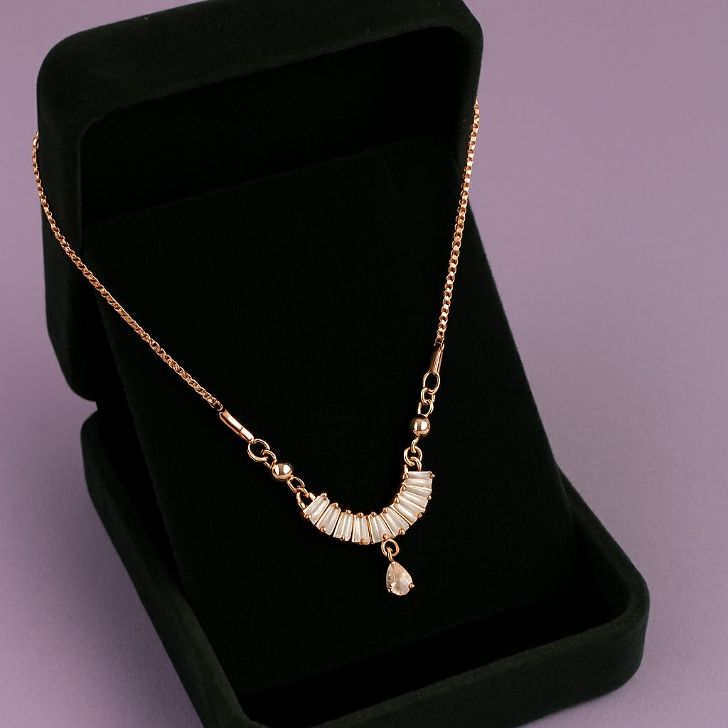 Crescent Glow Necklace