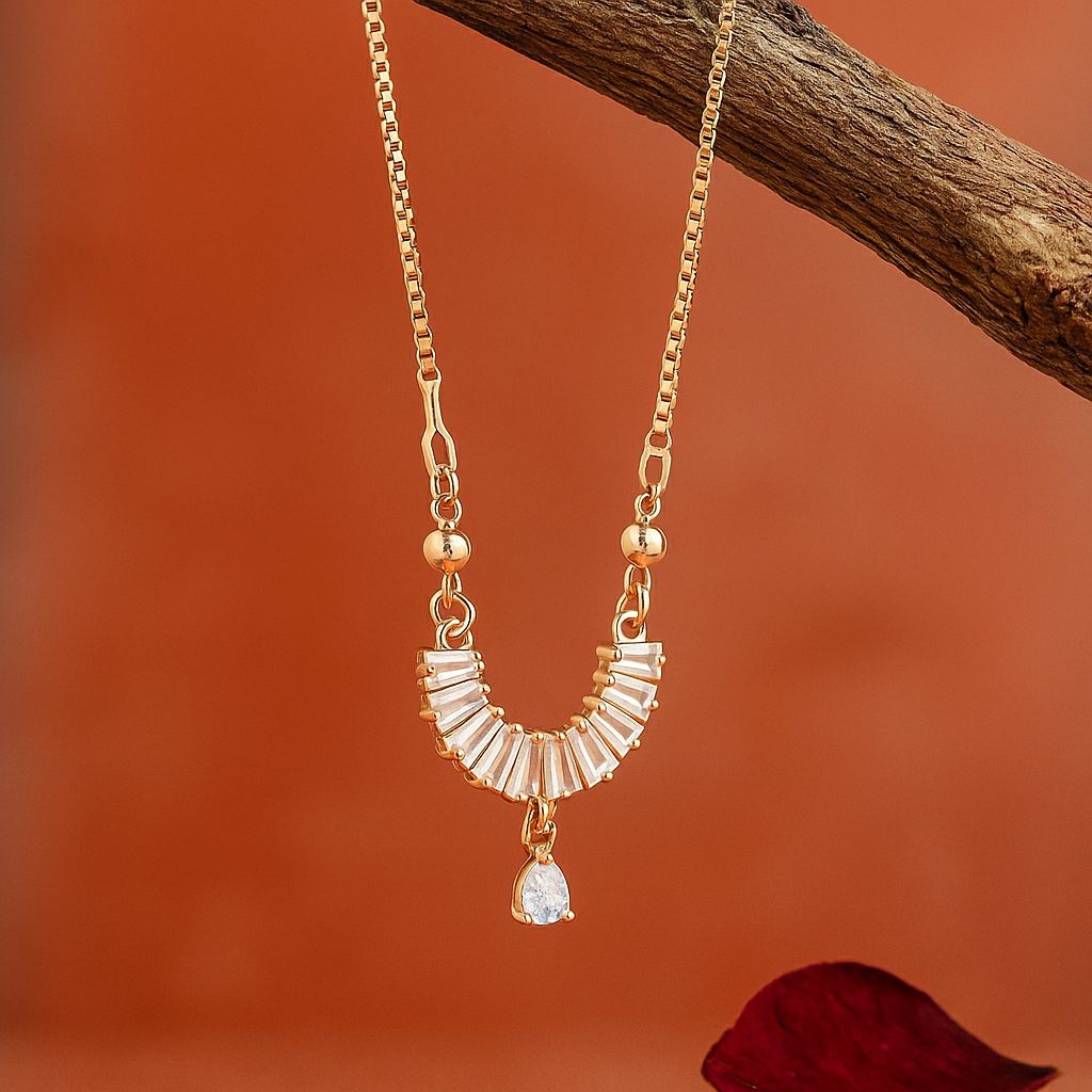 Crescent Glow Necklace