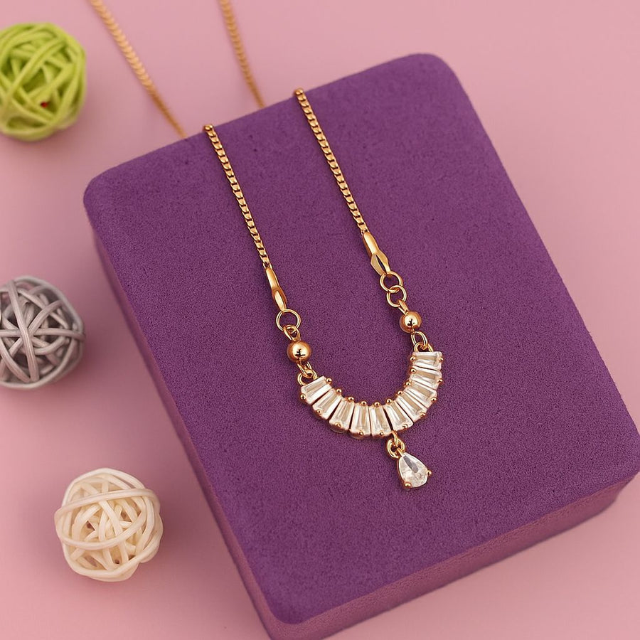 Crescent Glow Necklace