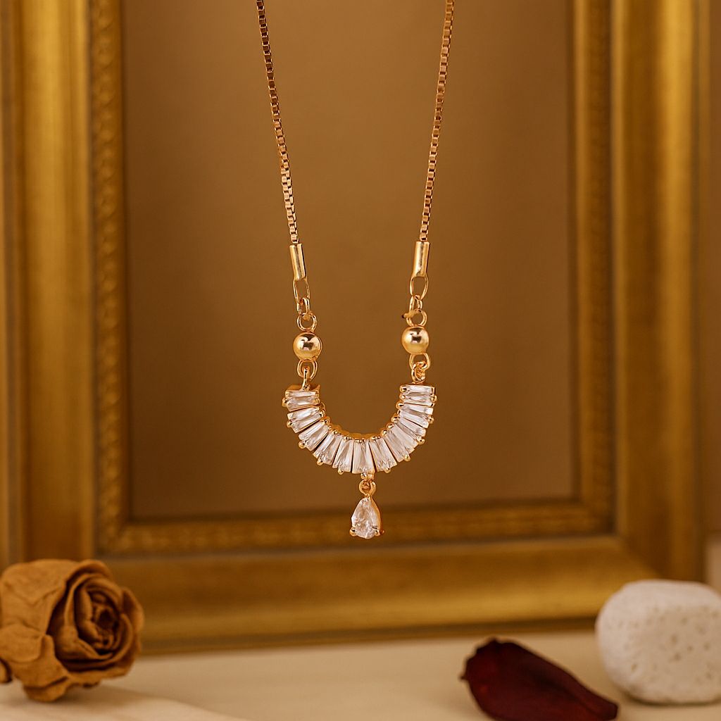 Crescent Glow Necklace