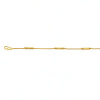 brace gold plated necklace