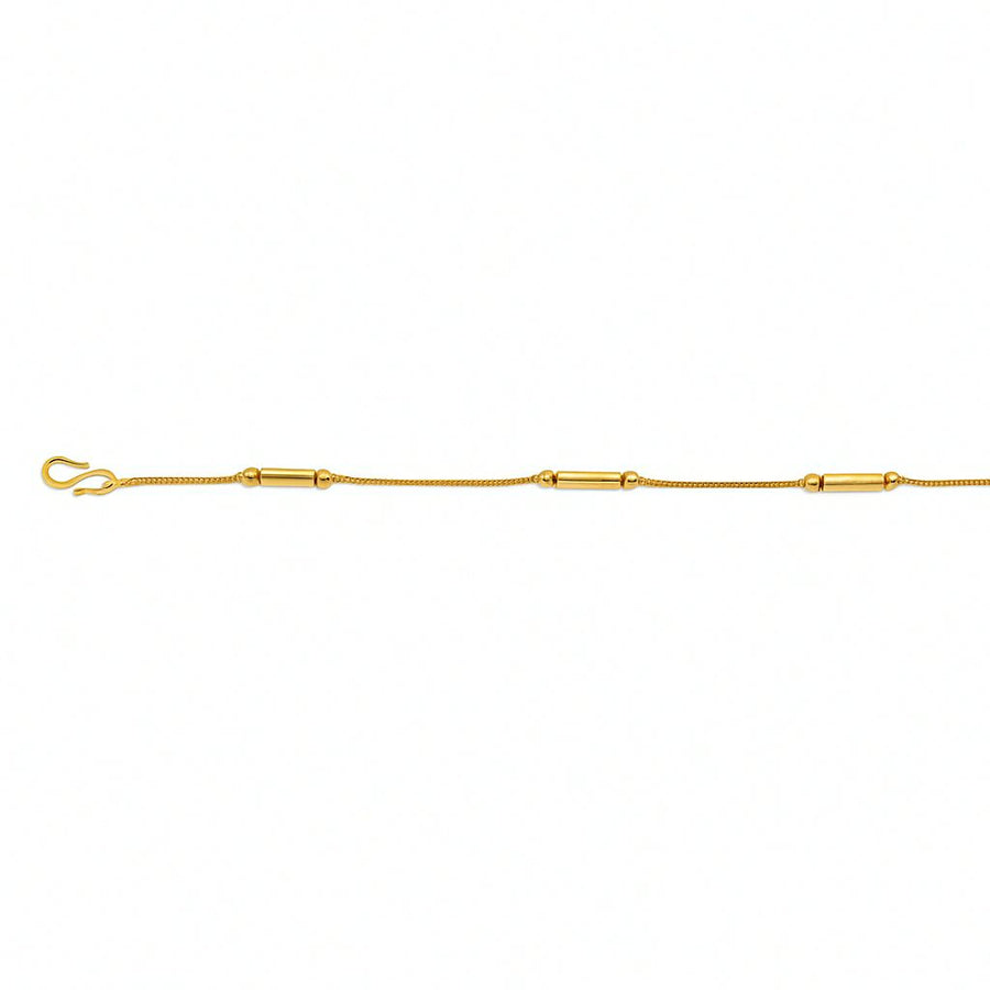 brace gold plated necklace