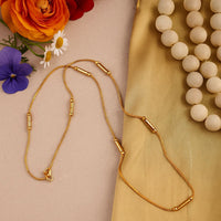 brace gold plated necklace