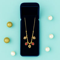Golden Heart Symphony Necklace