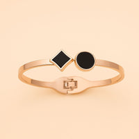 Geometric Harmony Bangle