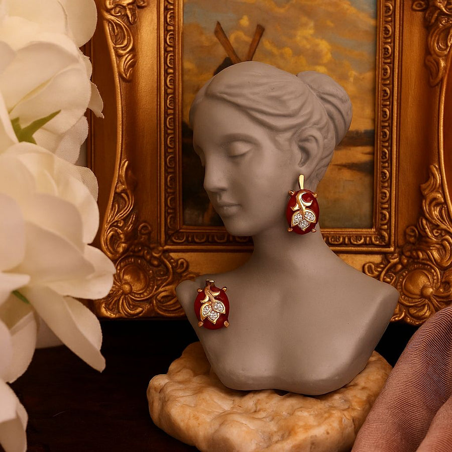 Crimson Enamel Beetle Set