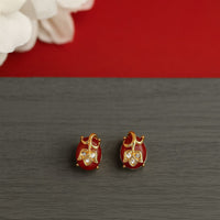 Crimson Enamel Beetle Set