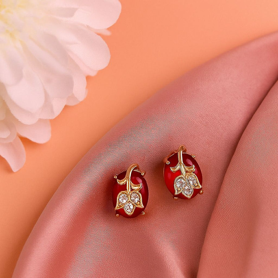 Crimson Enamel Beetle Set