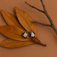 Midnight Bloom Studs