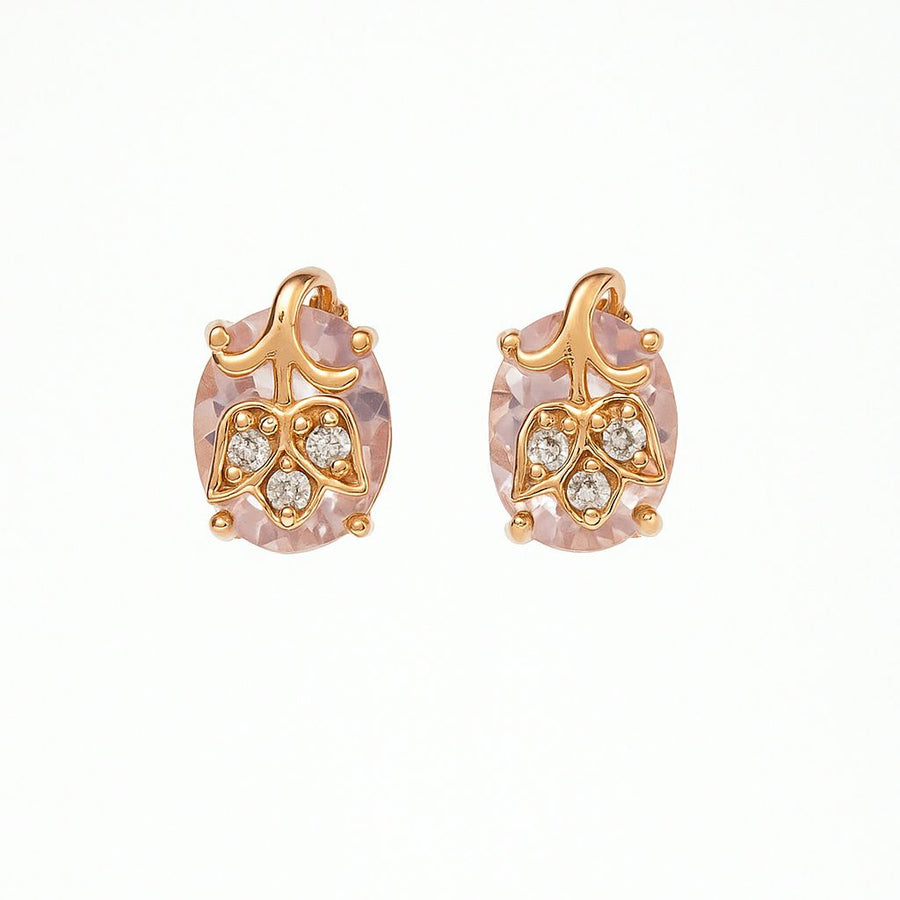 Faceted Petal Studs